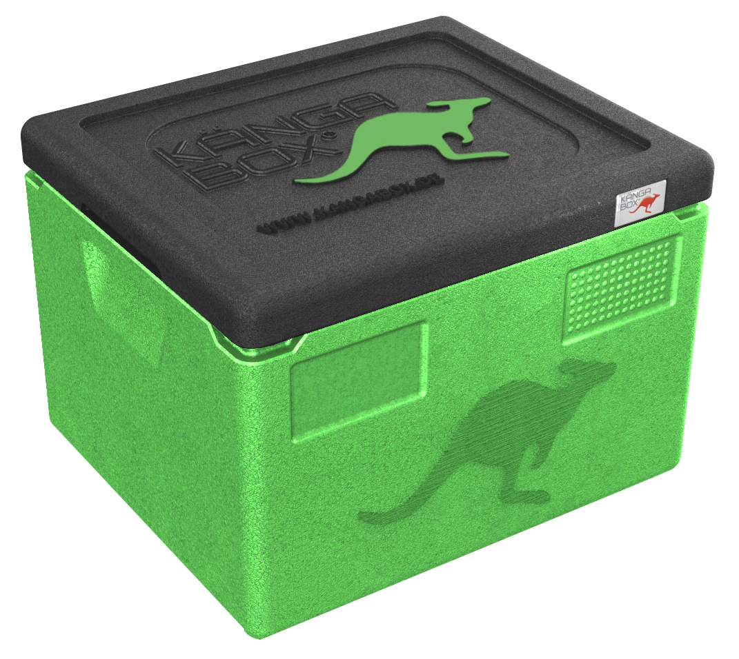 Kängabox Expert GN 1/2 lime
