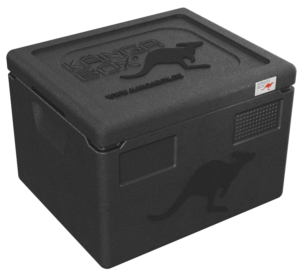 Kängabox Expert GN 1/2 schwarz